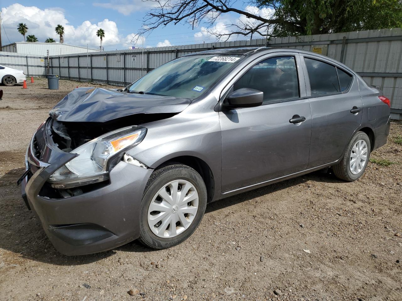 VIN 3N1CN7AP5KL814138 2019 NISSAN VERSA no.1