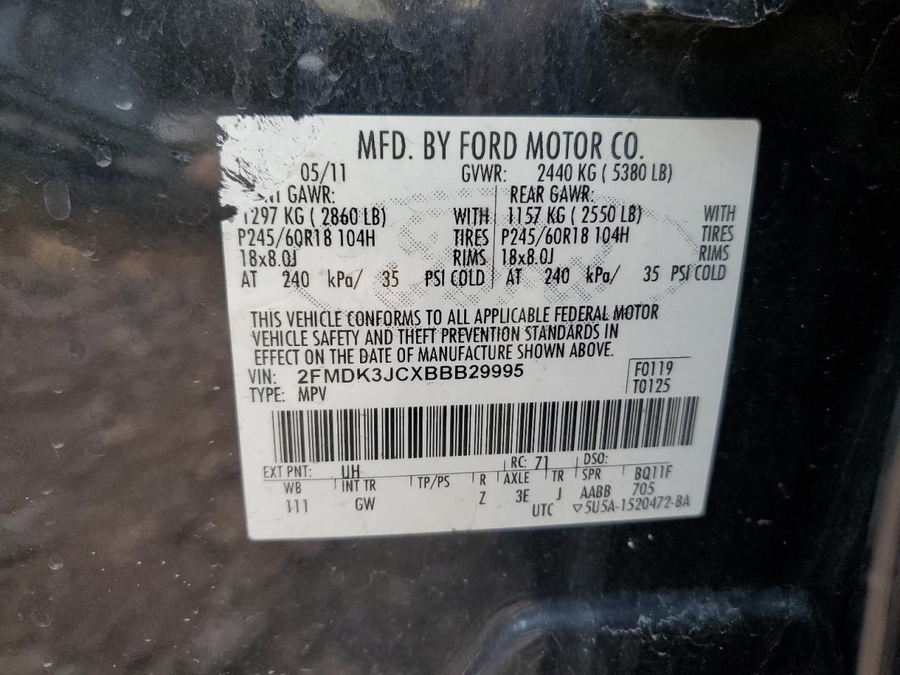 2011 Ford Edge - Image 12