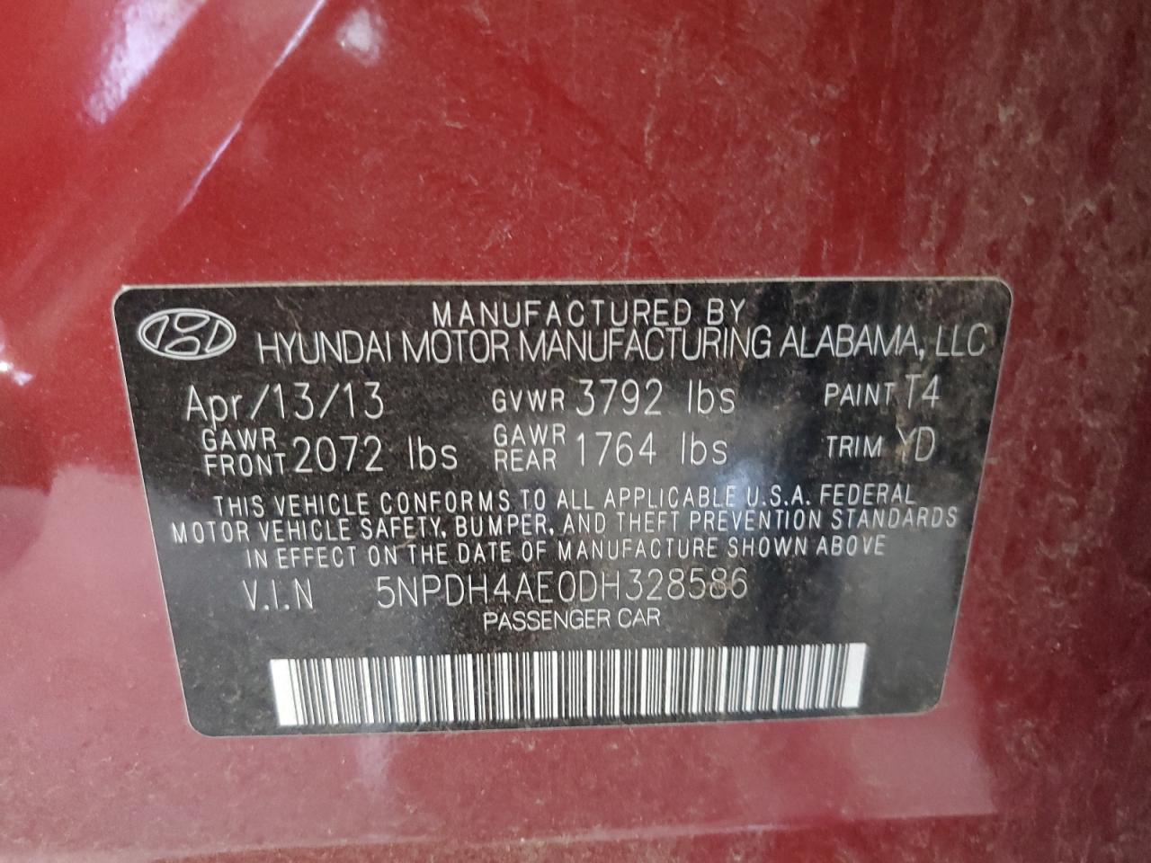 2013 Hyundai Elantra - Image 12