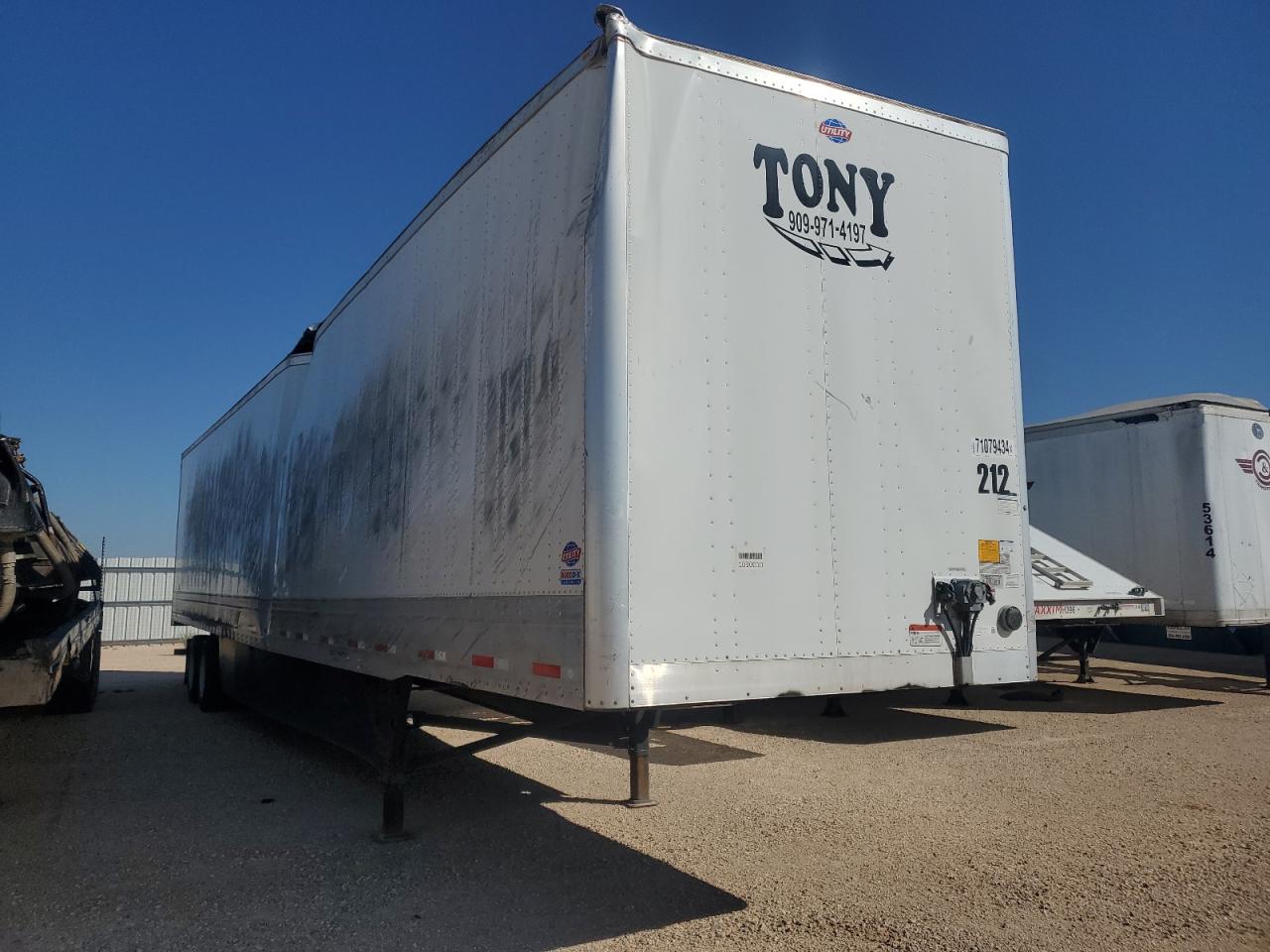 2024 Utility 53Fttrailr за продажба в Andrews, TX - Side
