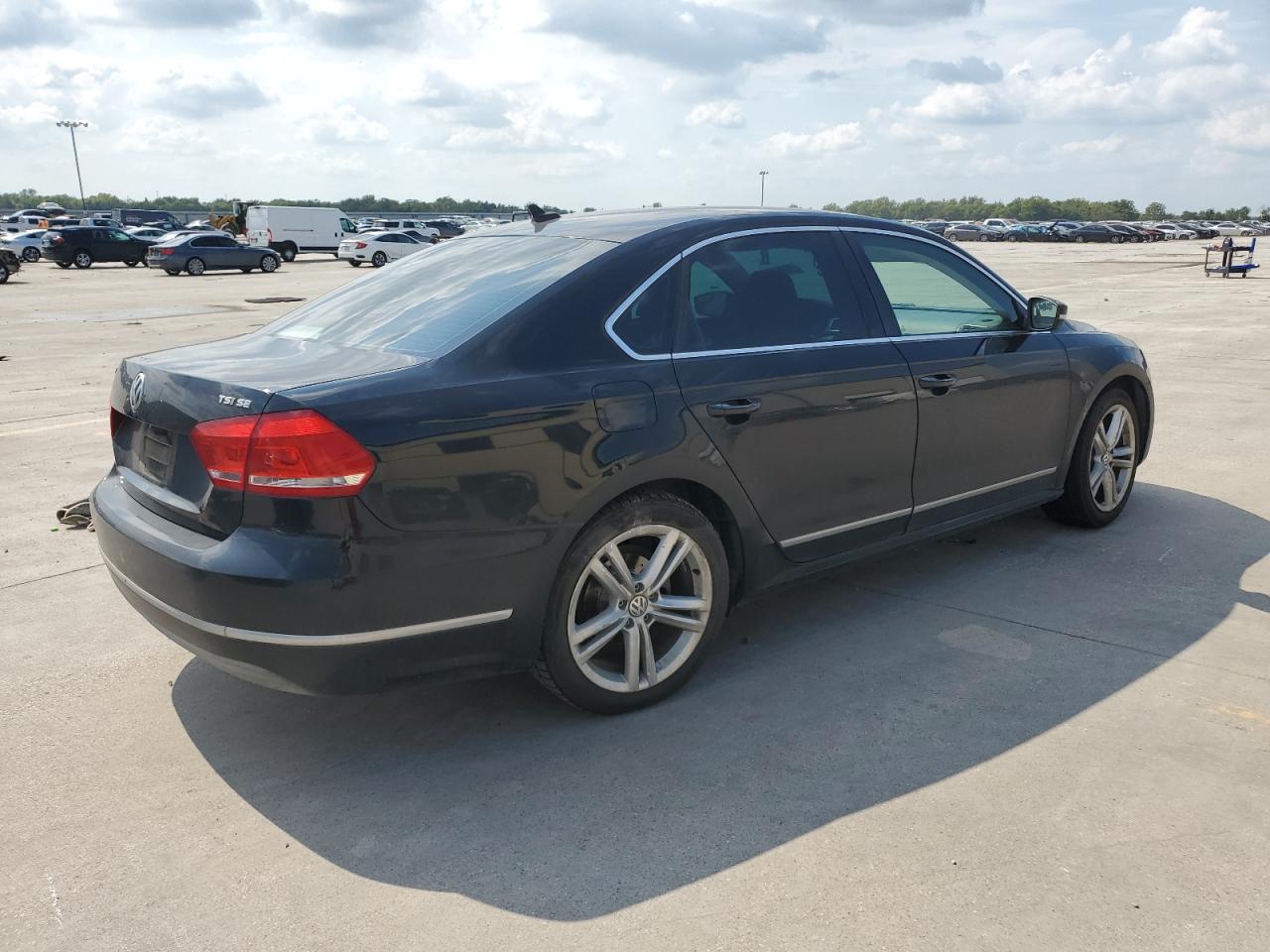 2015 Volkswagen Passat Se black null gas 1VWBT7A3XFC010525 photo #4