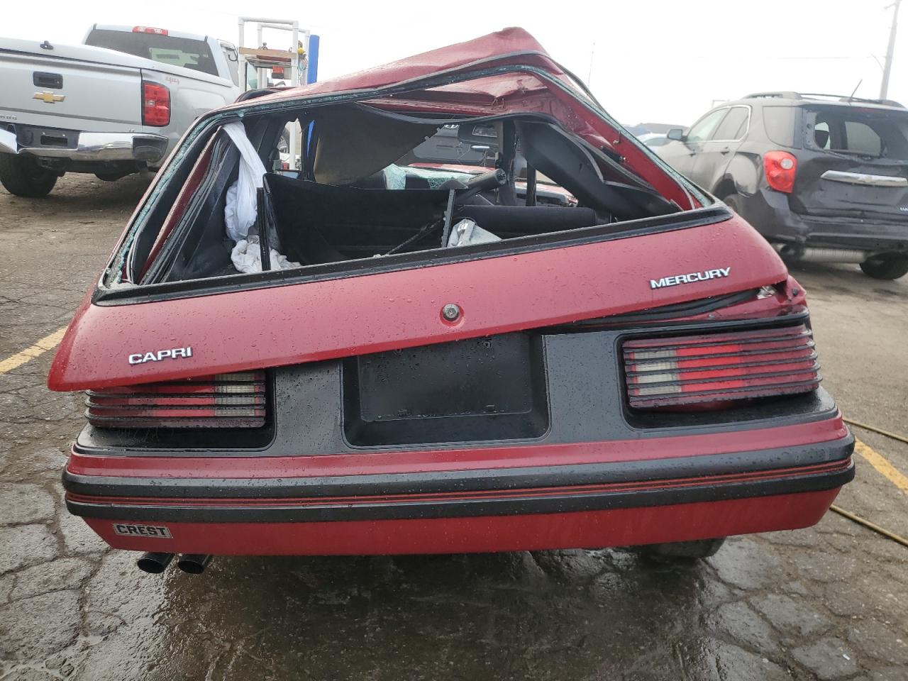 1983 Mercury Capri VIN: 1MEBP79F0DF614469 Lot: 70801024