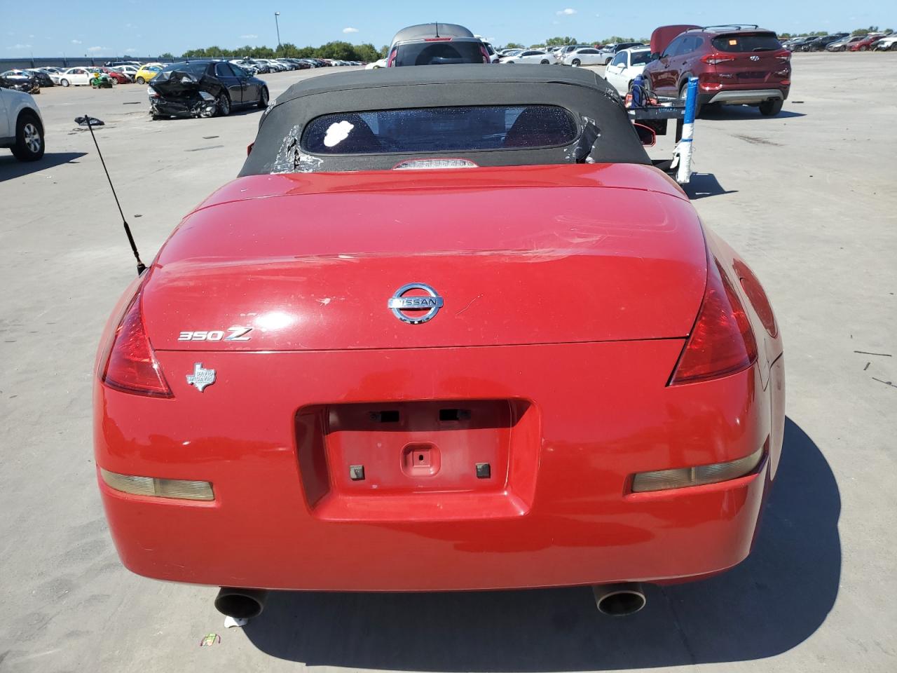 2004 Nissan 350Z Roadster VIN: JN1AZ36D34T102258 Lot: 71030624