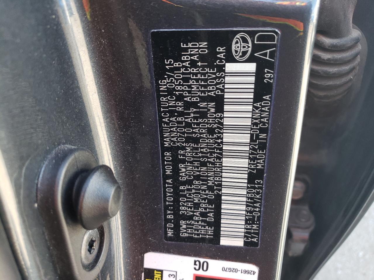 2015 Toyota Corolla - Image 12