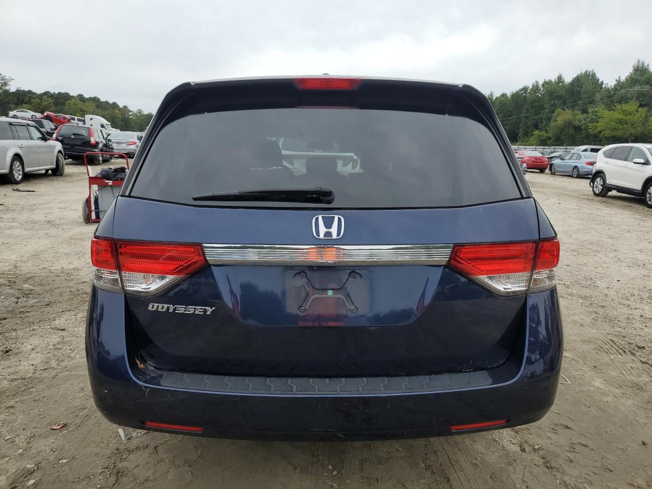 5FNRL5H62HB021322 2017 Honda Odyssey Exl