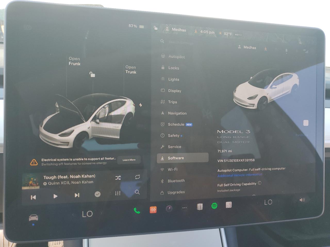 5YJ3E1EBXKF391158 2019 Tesla Model 3