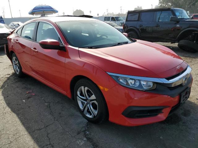  HONDA CIVIC 2016 Czerwony