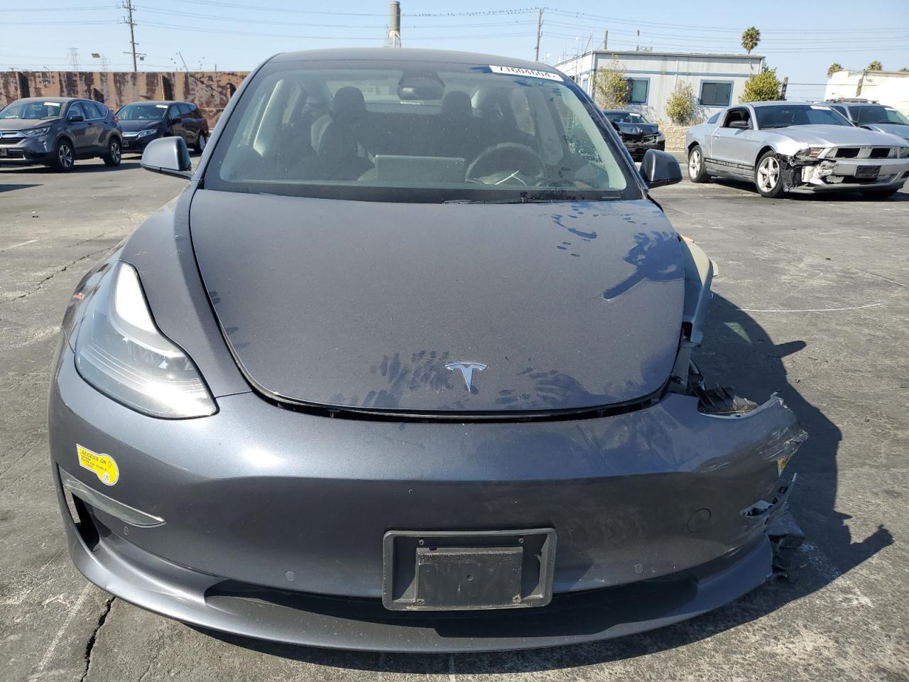 VIN 5YJ3E1EA1NF372879 2022 TESLA MODEL 3 no.5