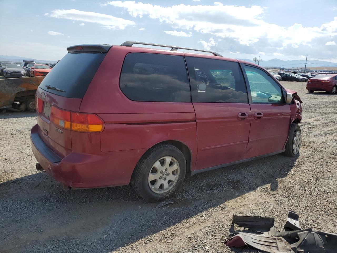 2003 Honda Odyssey Ex VIN: 5FNRL186X3B107477 Lot: 69791904