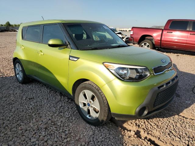  KIA SOUL 2015 Зелений