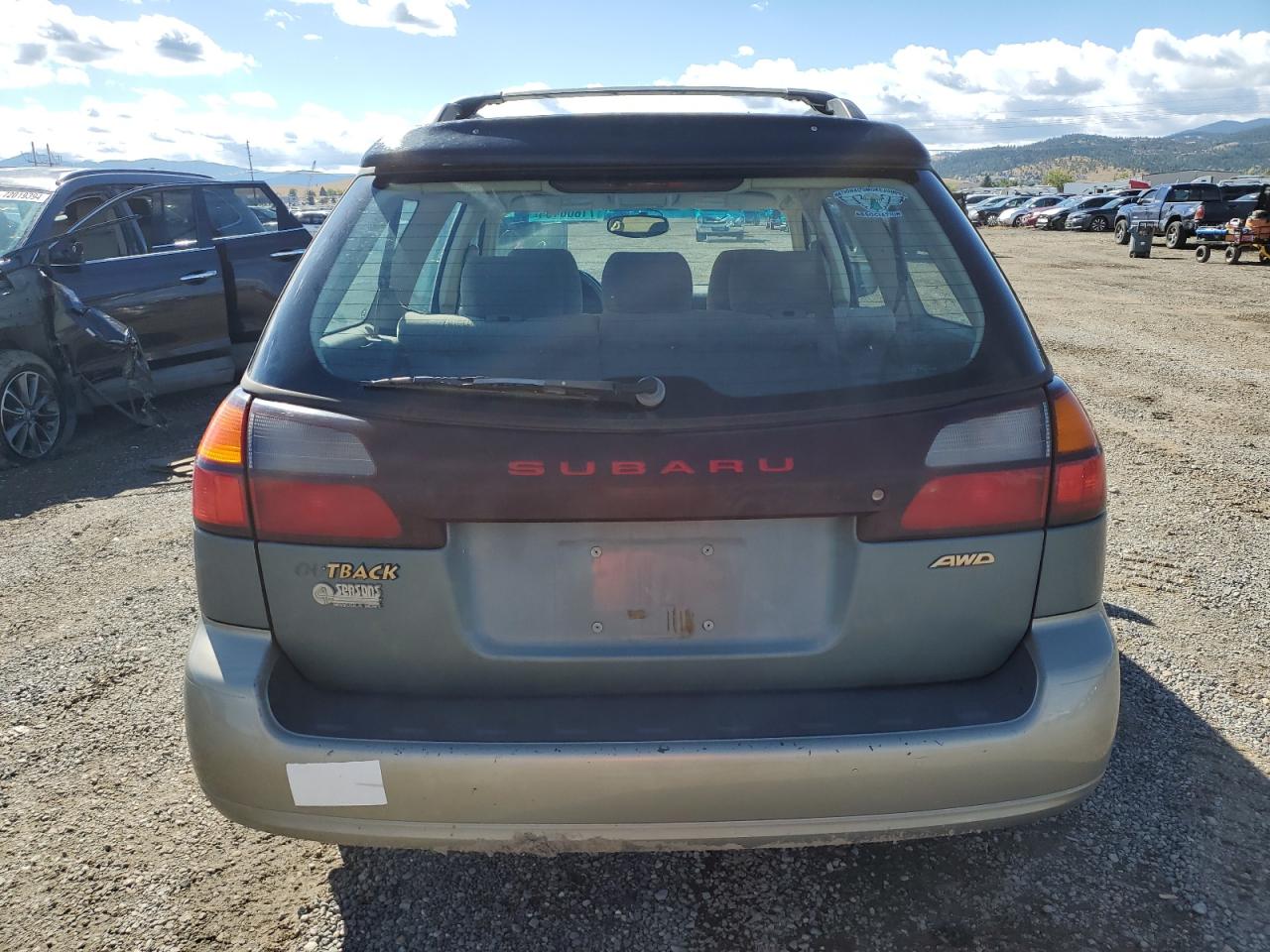 2001 Subaru Legacy Outback Awp VIN: 4S3BH675617653656 Lot: 71806164