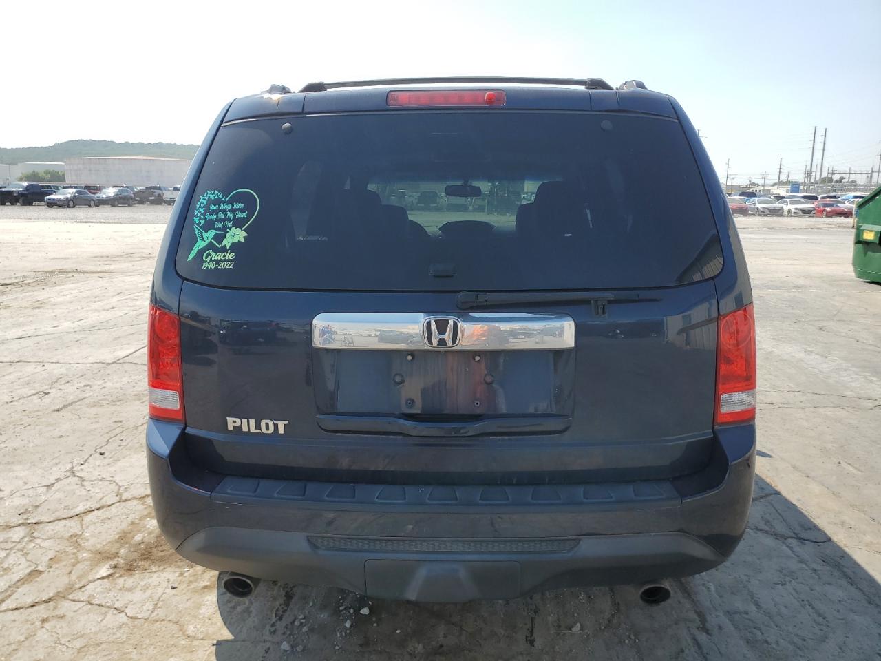 5FNYF3H6XCB023254 2012 Honda Pilot Exl