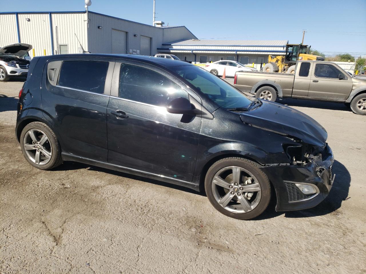 VIN 1G1JH6SB2D4200495 2013 CHEVROLET SONIC no.4