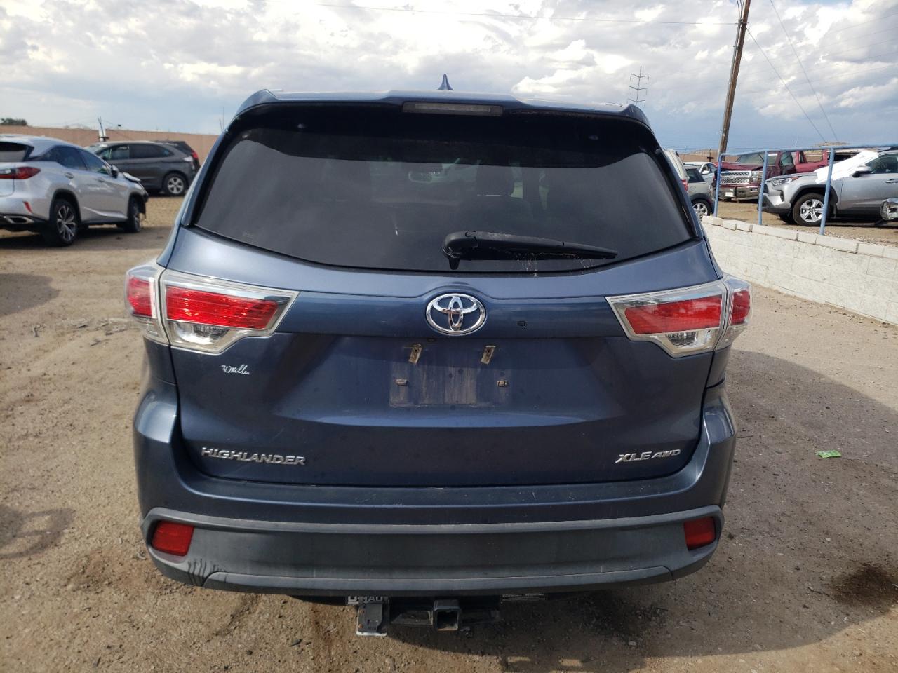 2016 Toyota Highlander Xle VIN: 5TDJKRFH6GS346044 Lot: 69877594