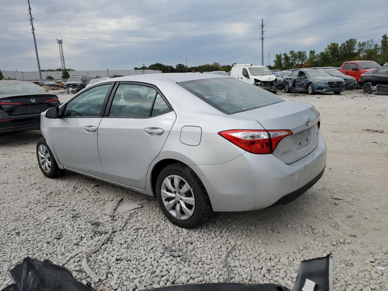 2015 Toyota Corolla L VIN: 2T1BURHE3FC391337 Lot: 72033124