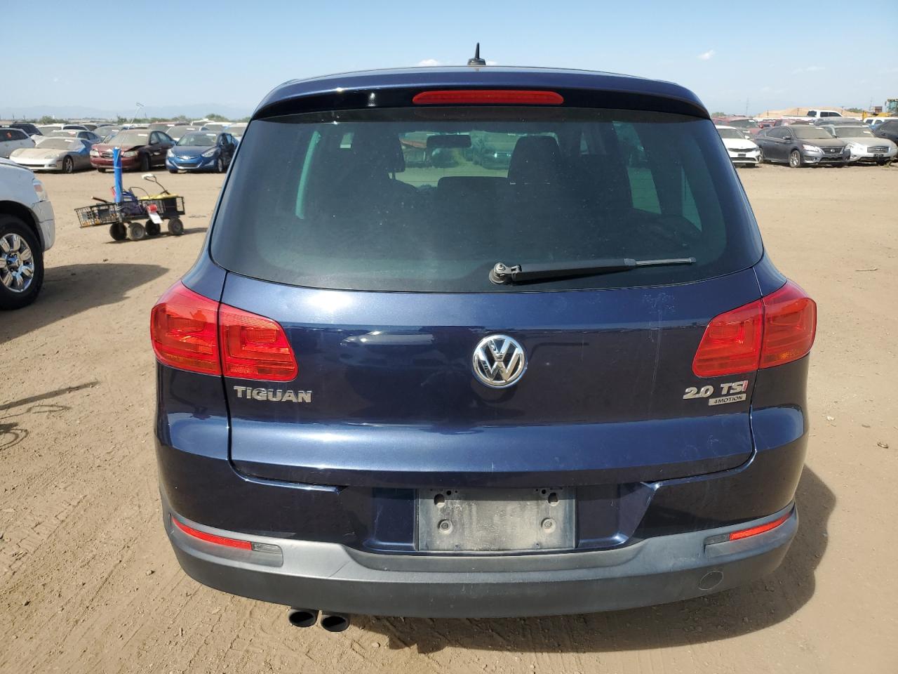 2013 Volkswagen Tiguan S VIN: WVGBV3AX5DW623099 Lot: 71218454