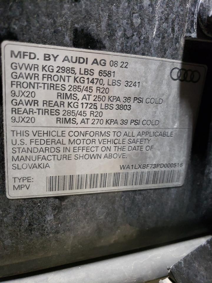 WA1LXBF73PD000516 2023 Audi Q7 Premium Plus