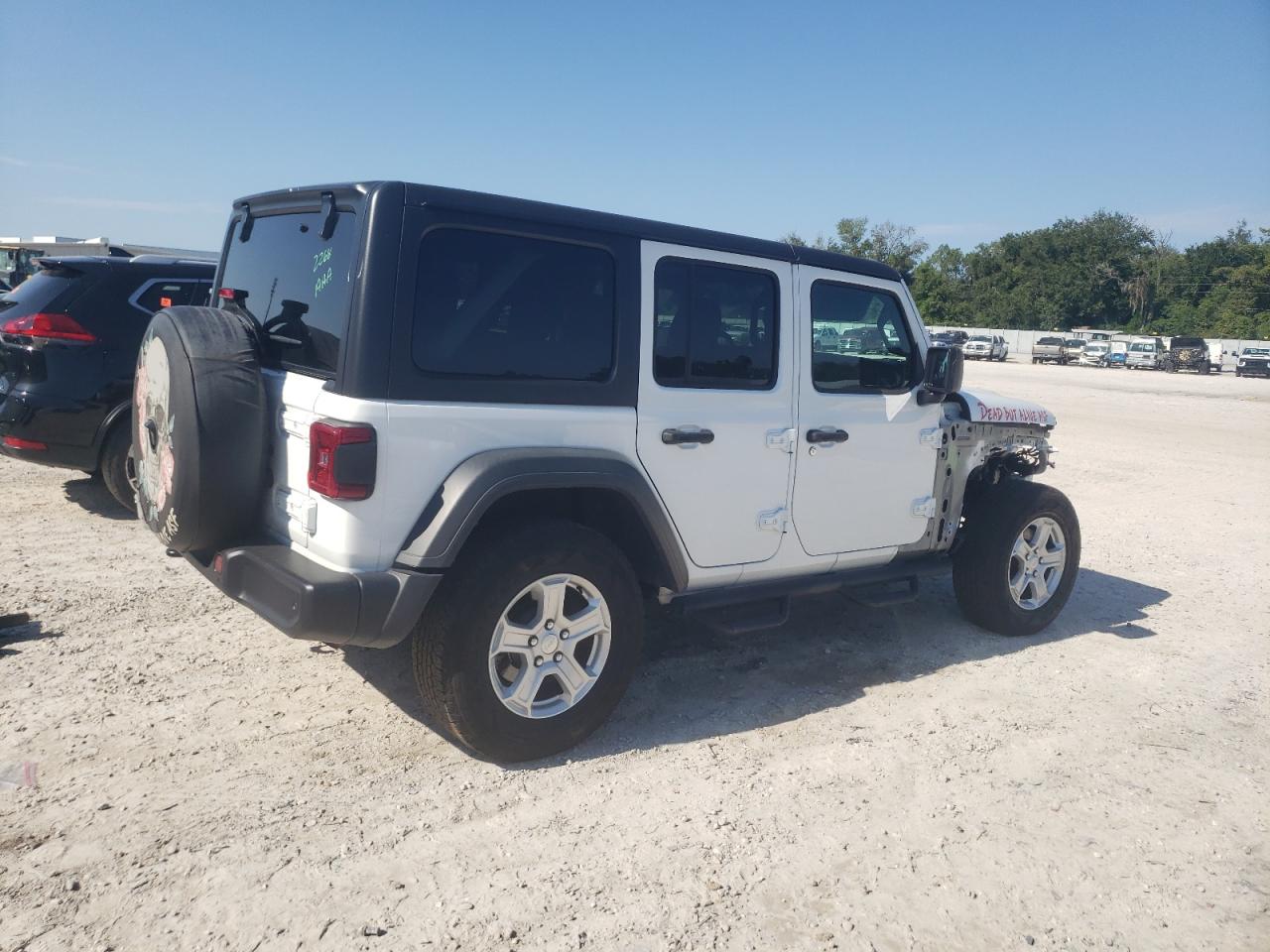 2020 Jeep Wrangler Unlimited Sport VIN: 1C4HJXDN4LW295314 Lot: 71571234