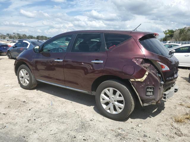  NISSAN MURANO 2014 Бургунди