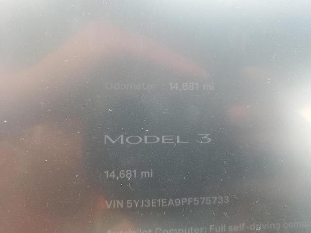 5YJ3E1EA9PF575733 Tesla Model 3  9