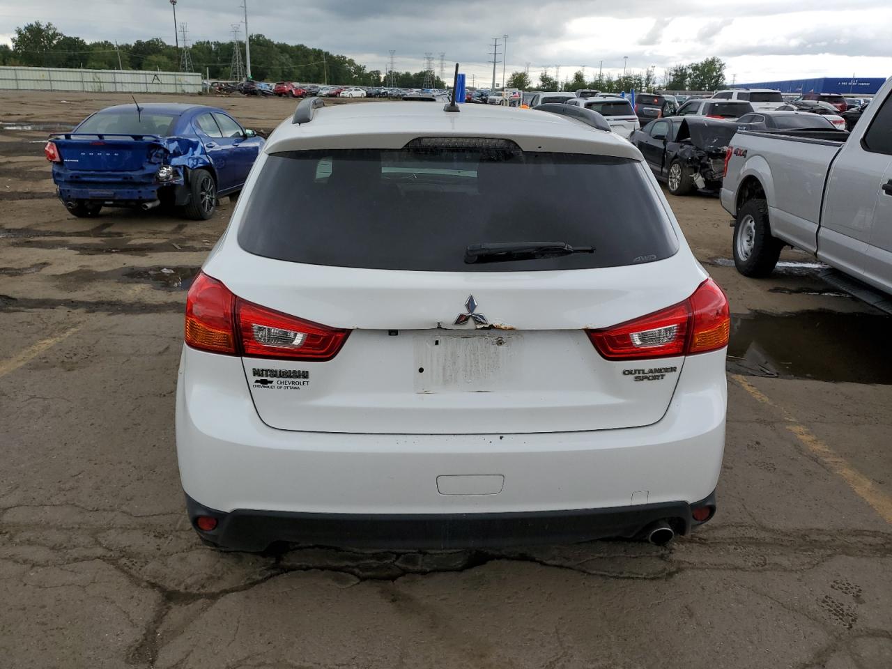 4A4AR4AU8DE009758 2013 Mitsubishi Outlander Sport Se