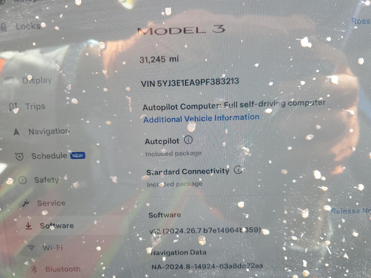 5YJ3E1EA9PF383213 2023 Tesla Model 3