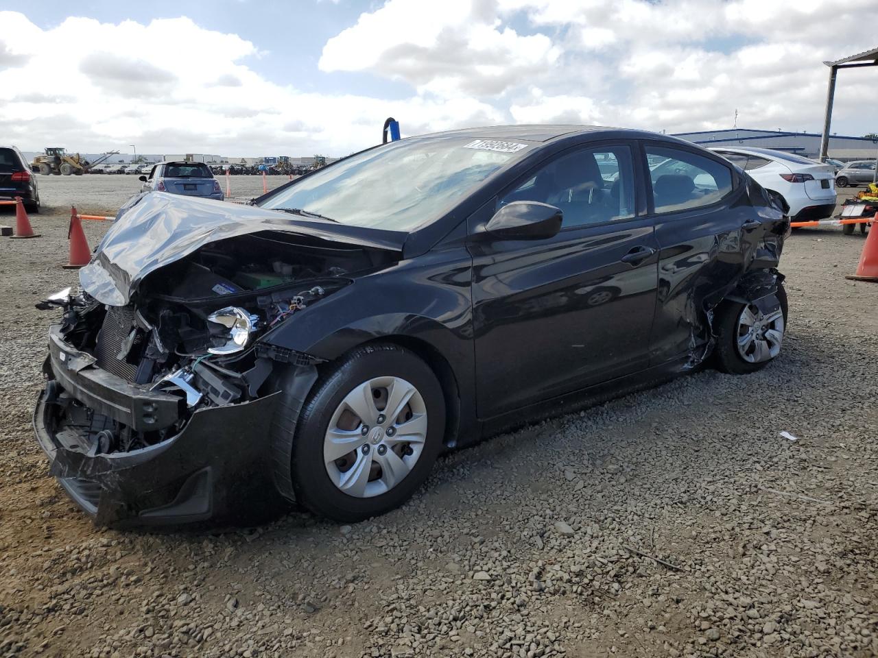 2016 Hyundai Elantra Se VIN: KMHDH4AEXGU512407 Lot: 71992684