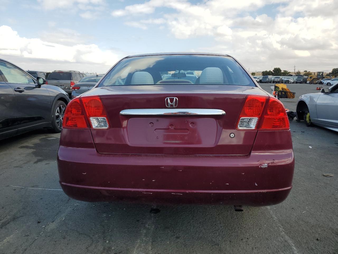 2003 Honda Civic Ex VIN: 2HGES26713H548302 Lot: 71875444