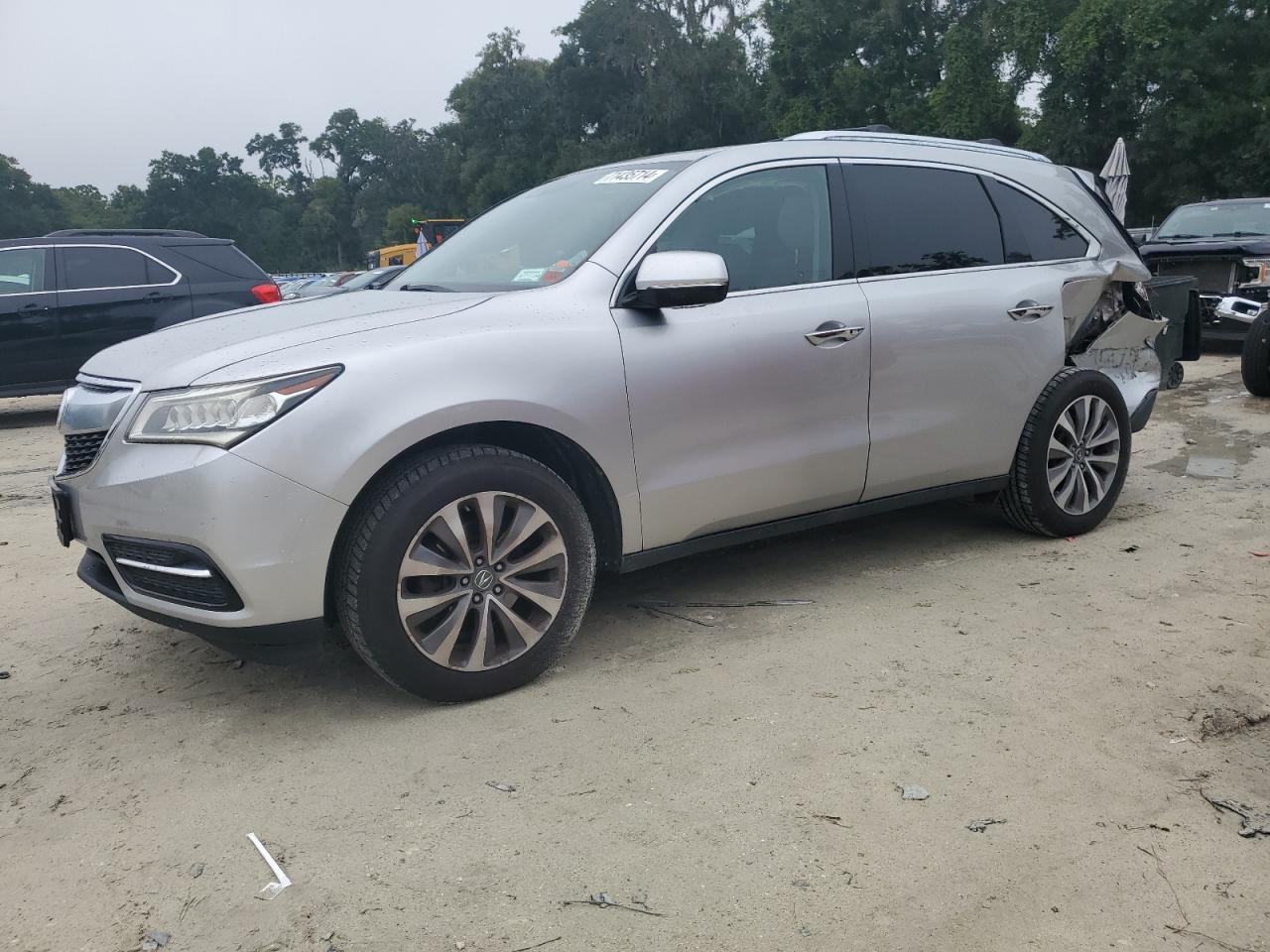 2014 Acura Mdx Technology VIN: 5FRYD4H43EB025391 Lot: 71435714