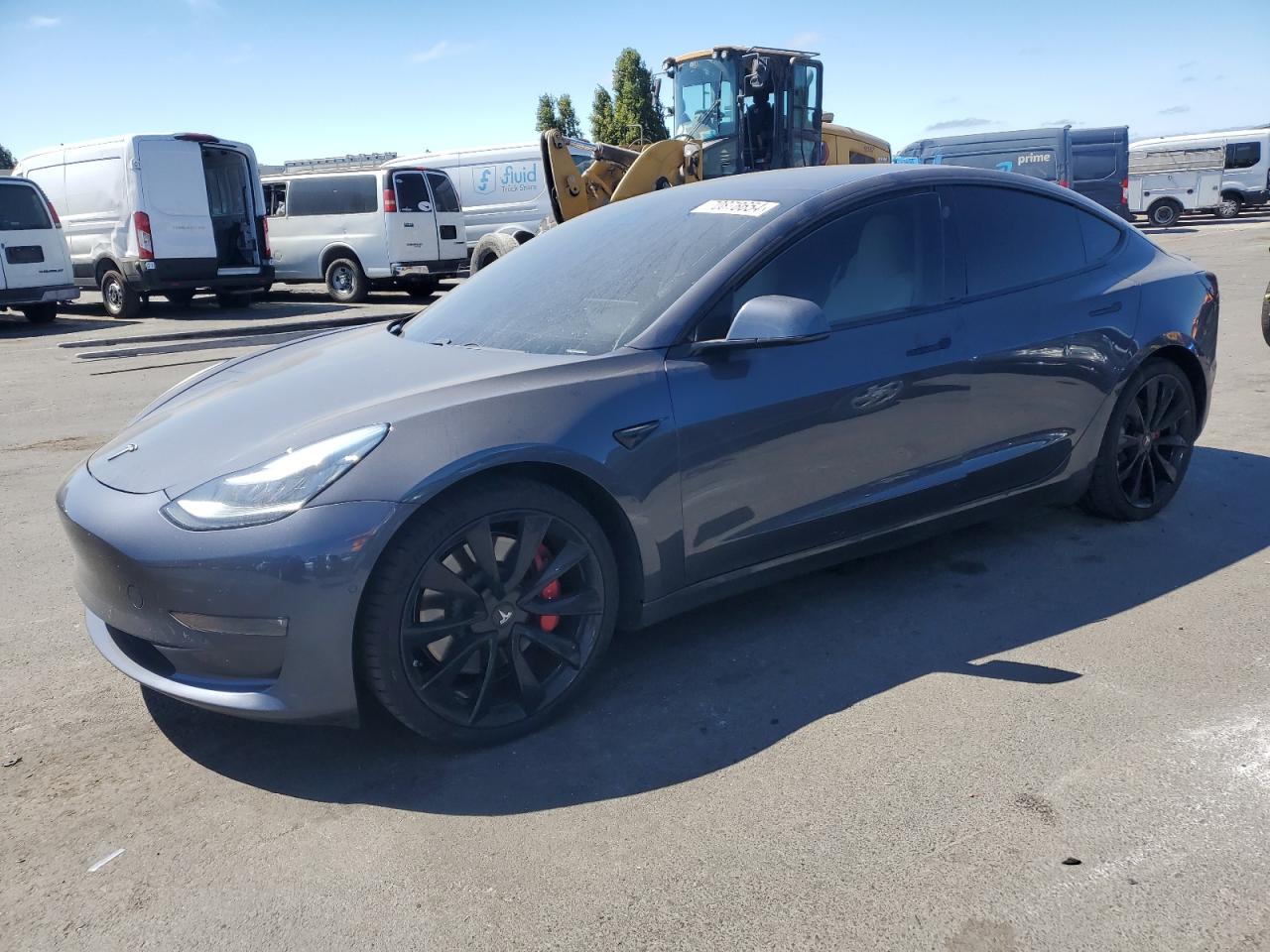 5YJ3E1EB3KF393401 2019 TESLA MODEL 3 - Image 1