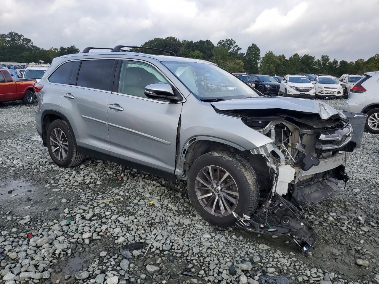 2019 Toyota Highlander Se VIN: 5TDJZRFH7KS563302 Lot: 72828024