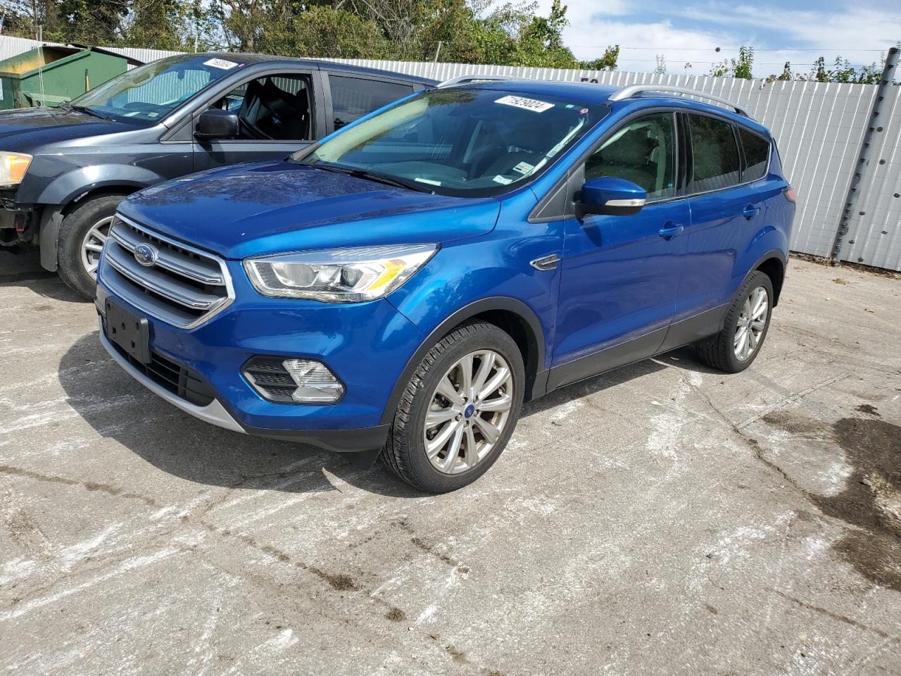 2017 Ford Escape Titanium VIN: 1FMCU9J94HUA81314 Lot: 71929024