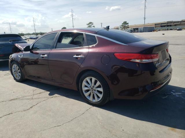  KIA OPTIMA 2016 Burgundy