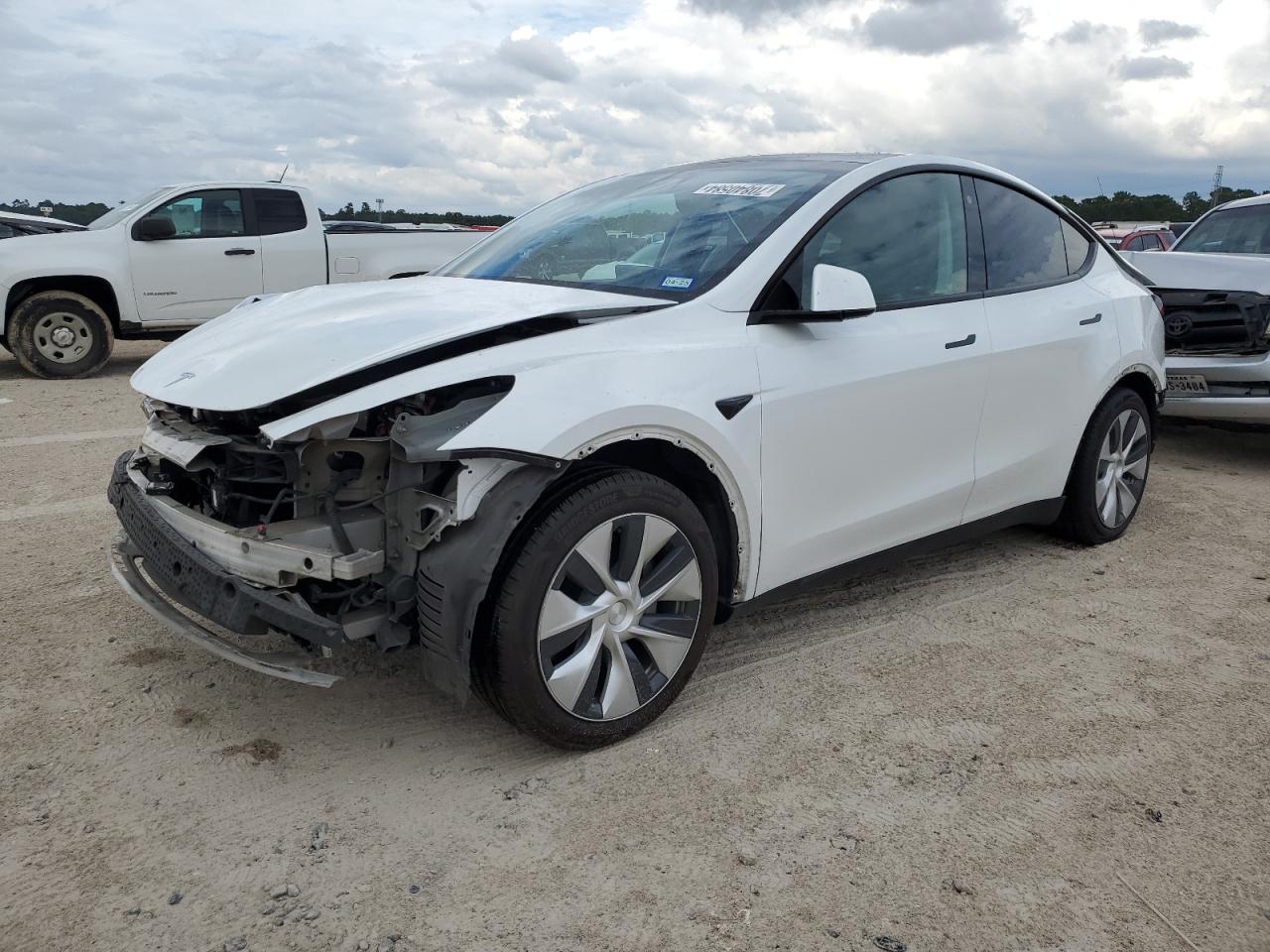 5YJYGDED3MF134168 2021 TESLA MODEL Y - Image 1