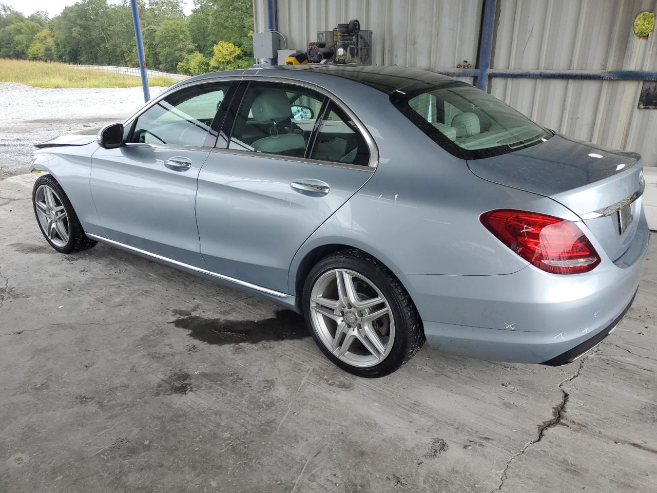 55SWF4KB2FU015932 2015 MERCEDES-BENZ C CLASS - Image 2