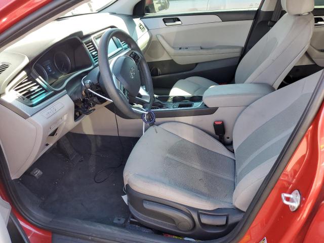  HYUNDAI SONATA 2019 Red