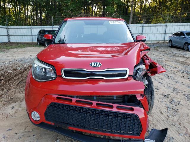  KIA SOUL 2016 Червоний