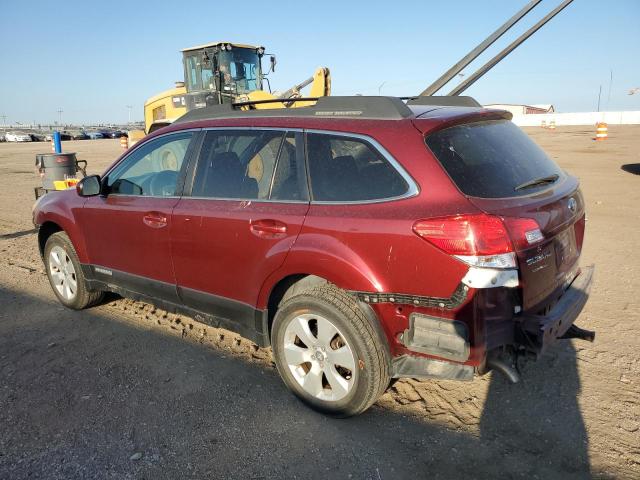  SUBARU OUTBACK 2012 Бордовий