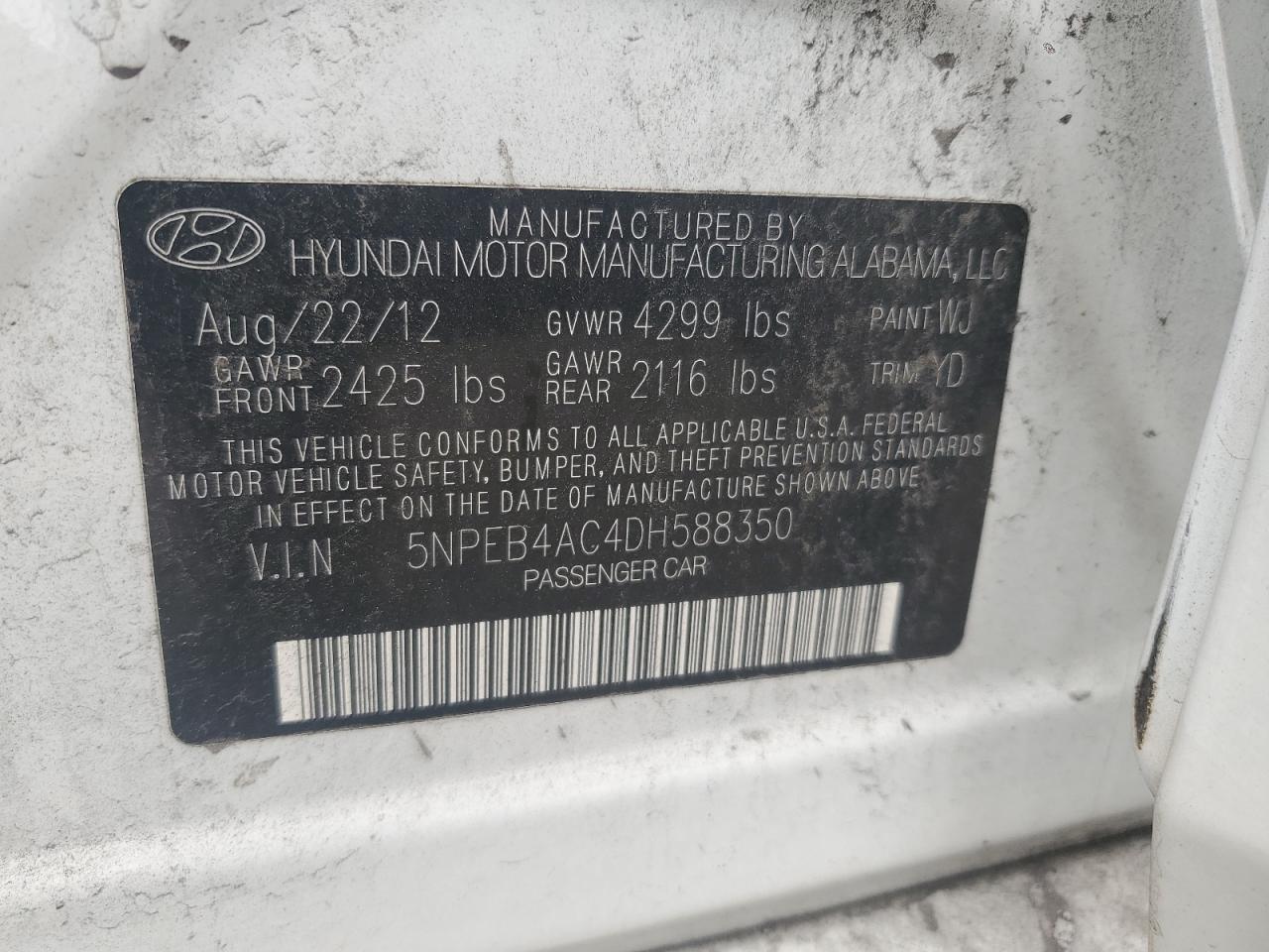 2013 Hyundai Sonata - Image 13