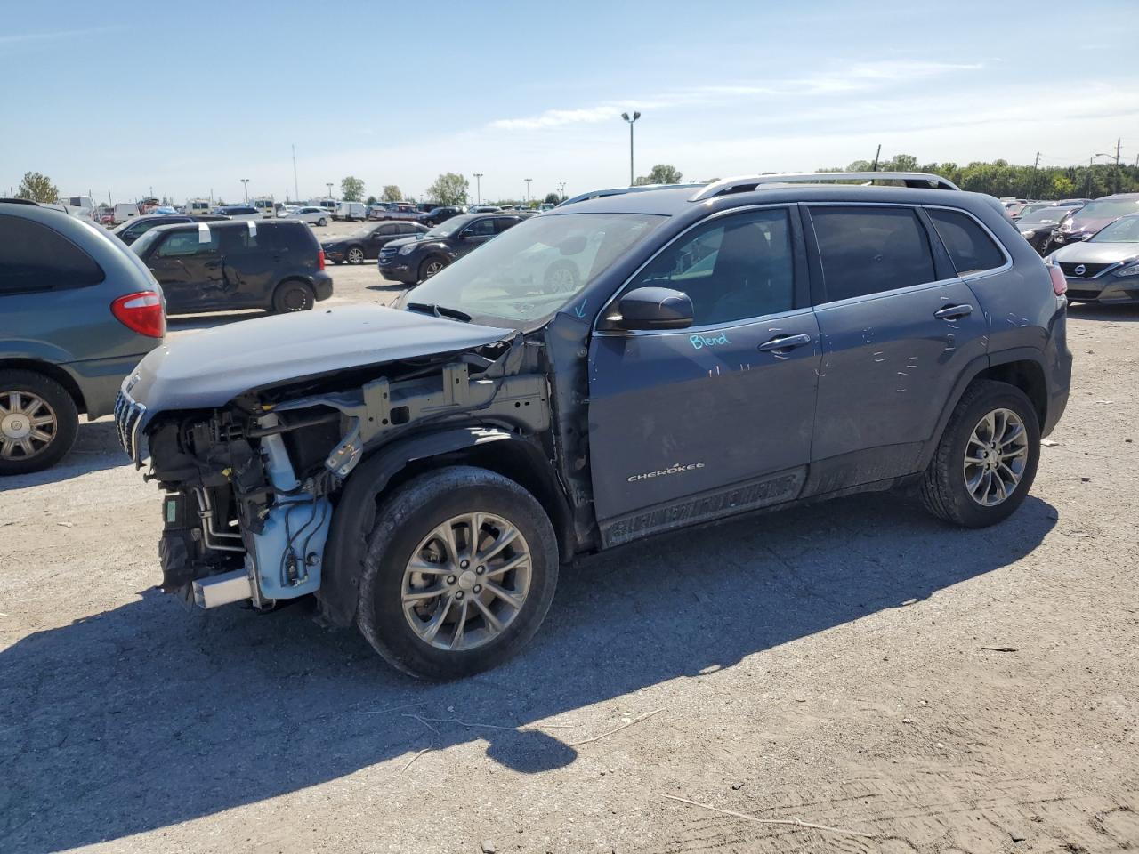 2021 Jeep Cherokee Latitude Lux VIN: 1C4PJMMX8MD121075 Lot: 69051264