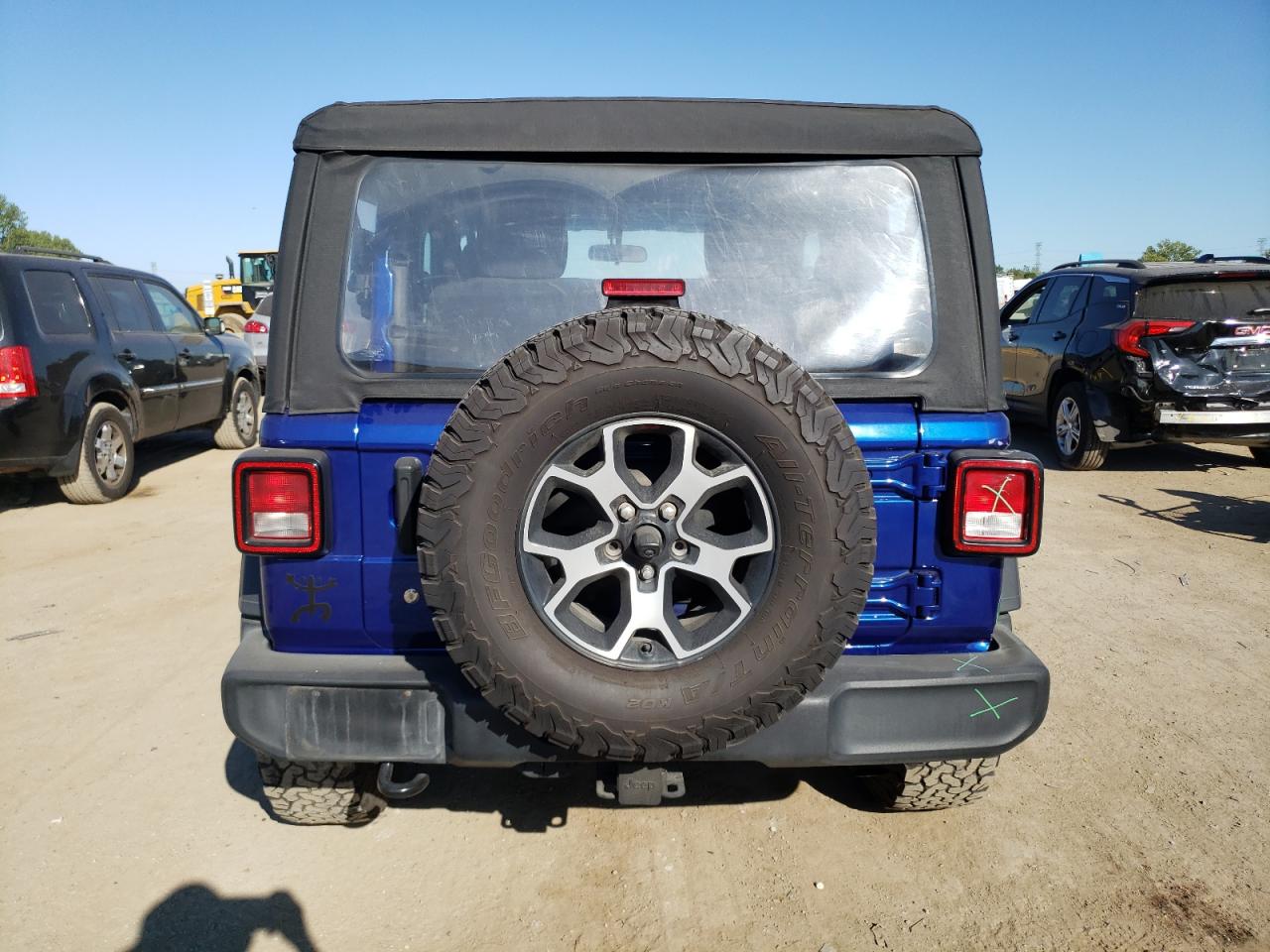 1C4HJXAN6KW663382 2019 Jeep Wrangler Sport