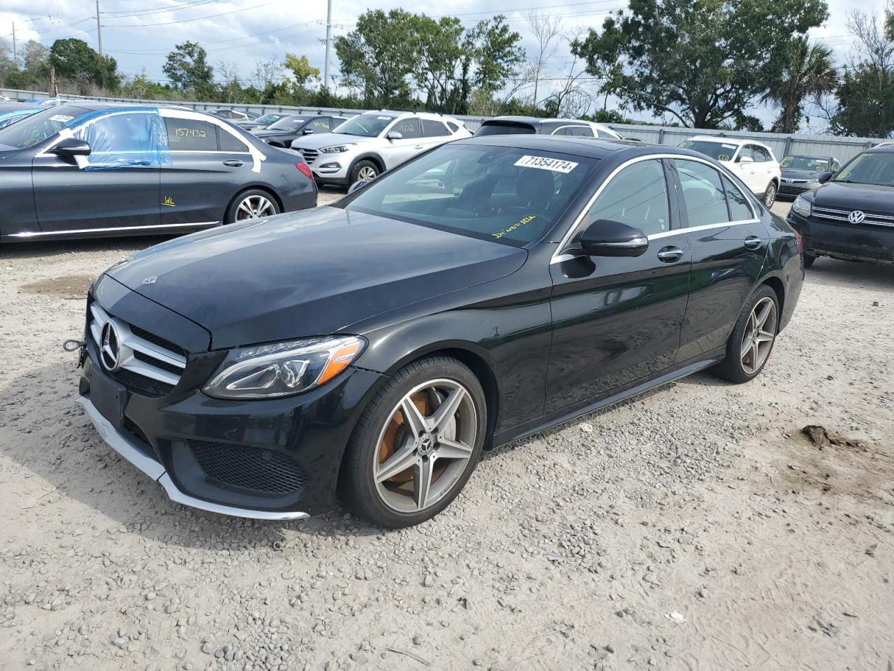 WDDWF4KB0JR394634 2018 MERCEDES-BENZ C CLASS - Image 1