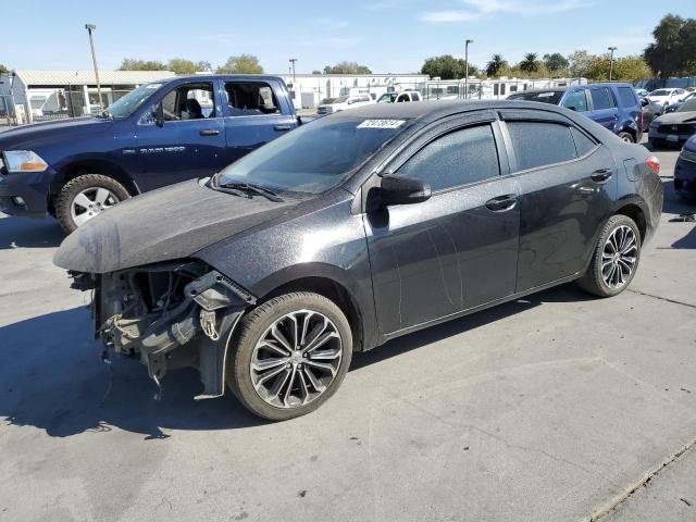  TOYOTA COROLLA 2016 Black