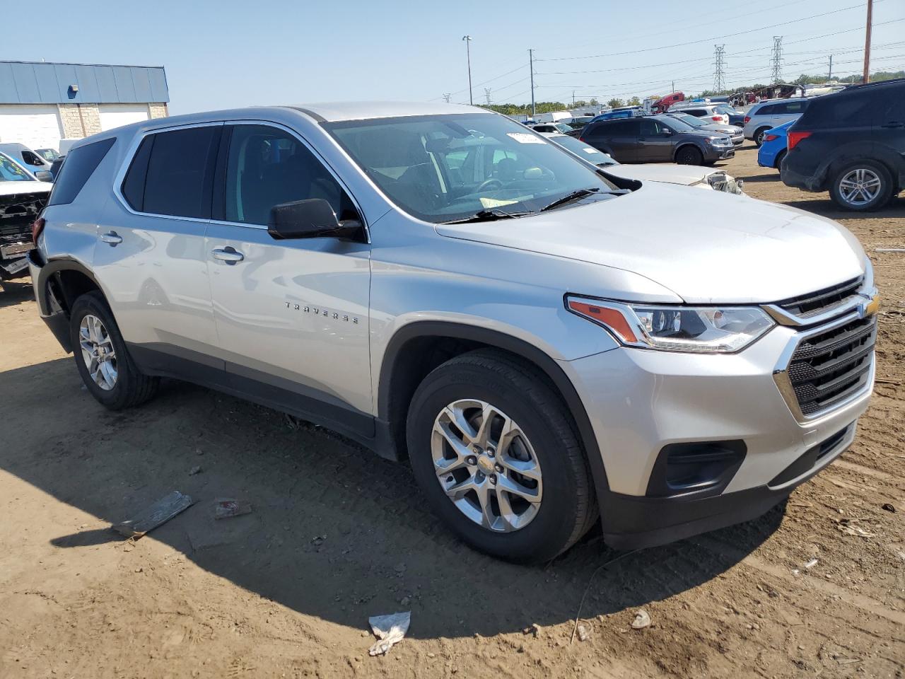 2020 Chevrolet Traverse Ls VIN: 1GNERFKW4LJ261766 Lot: 70735234