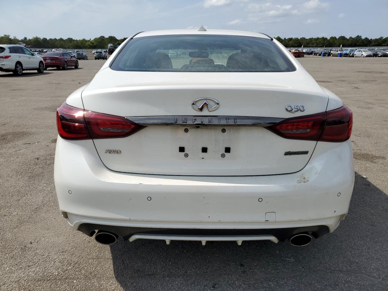 2021 Infiniti Q50 Sensory VIN: JN1EV7CR6MM755827 Lot: 71322274