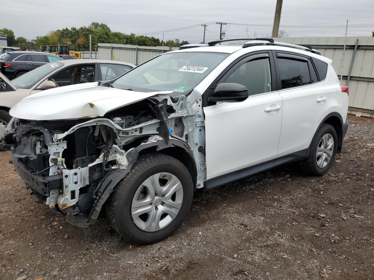 2014 Toyota Rav4 Le VIN: JTMBFREV6EJ000621 Lot: 73431244