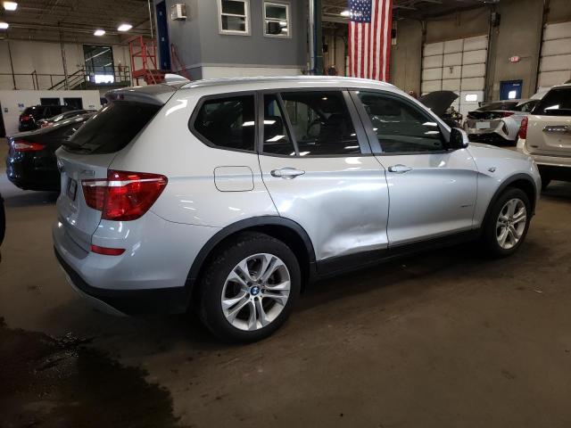  BMW X3 2016 Сріблястий