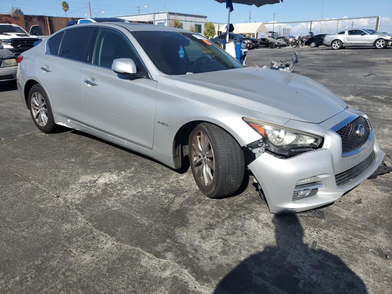 2014 Infiniti Q50 Hybrid Premium VIN: JN1AV7AP6EM690169 Lot: 71780044