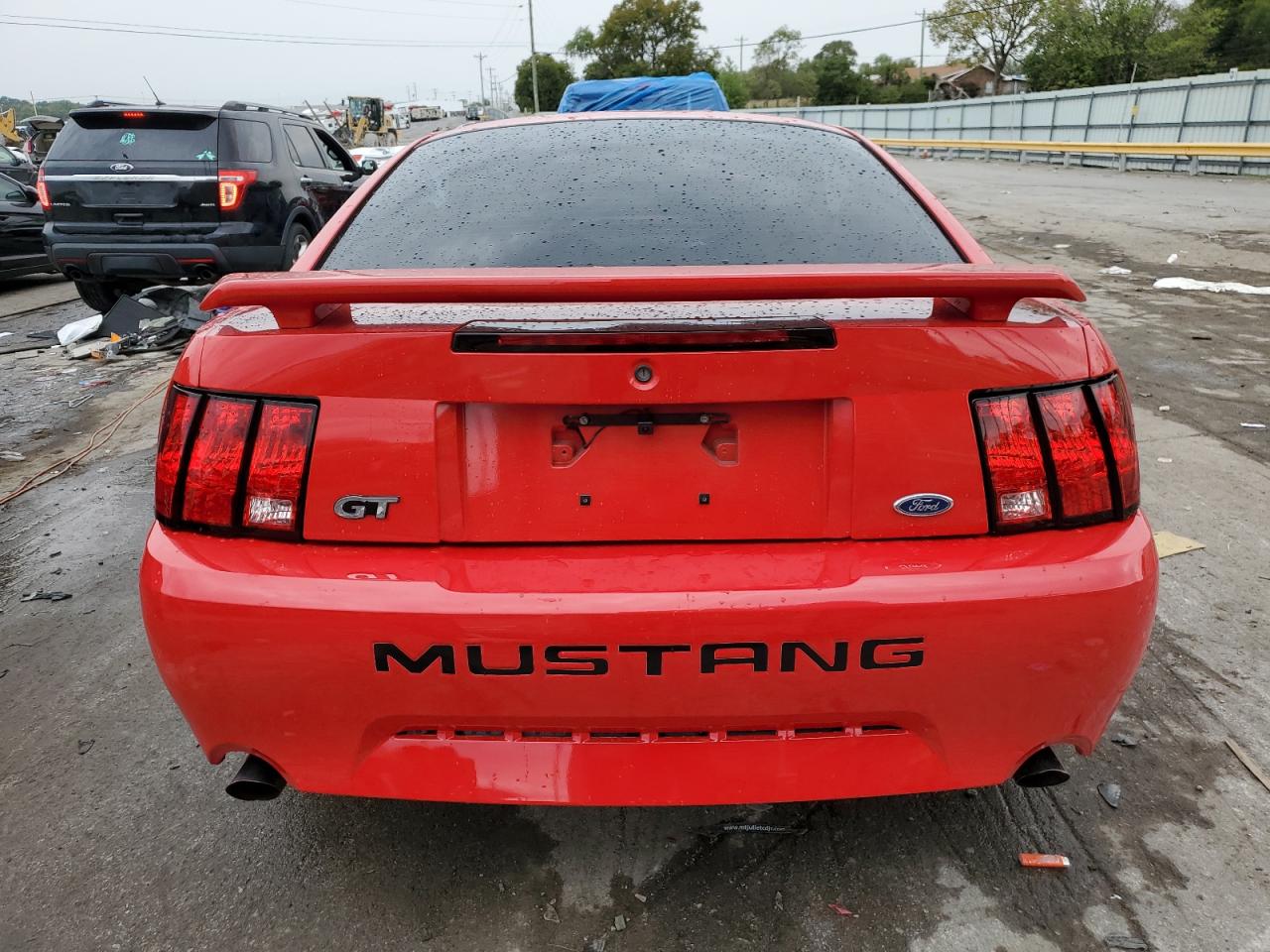 2002 Ford Mustang Gt VIN: 1FAFP42X82F222427 Lot: 71234504