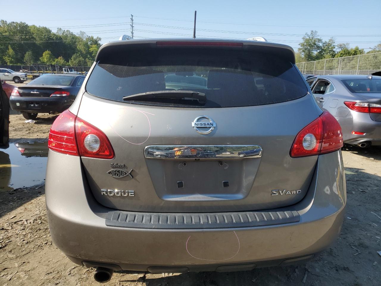 2013 Nissan Rogue S VIN: JN8AS5MV4DW607088 Lot: 72422394